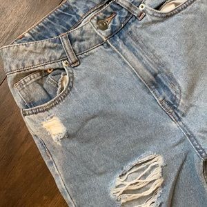 H&M distressed jeans